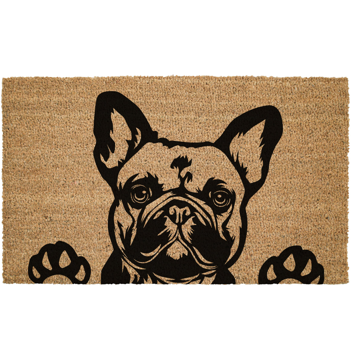 French Bulldog Coir Doormat