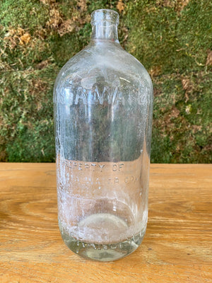 Vintage Glass Shasta Bottle