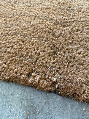 BLEMISH 1/2 Price SALE Cursive Doormat