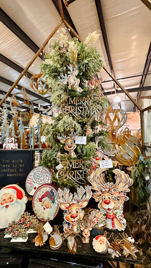 Merry Christmas Metal Sign