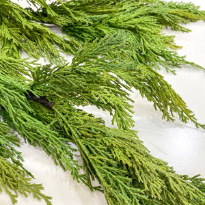6 Foot Cedar Pine Evergreen Christmas Garland